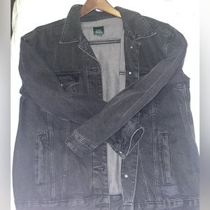 Wild fable dark gray denim jacket